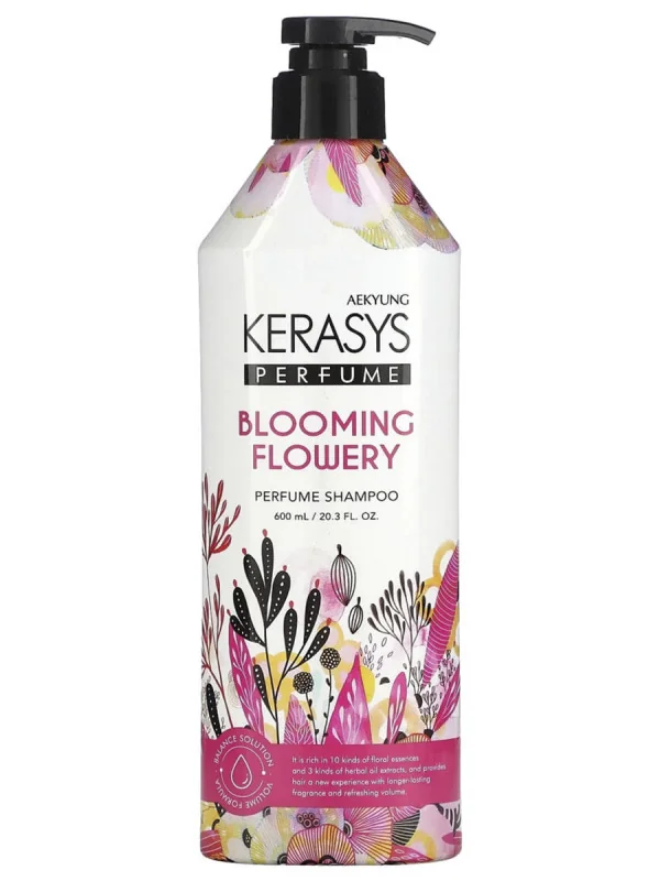Шампунь Kerasys perfume blooming&Flowery shampoo 600 ml