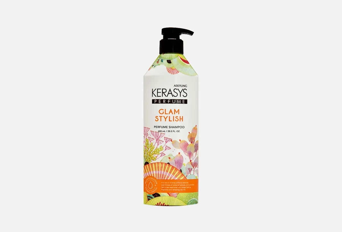Шампунь Kerasys perfume glam&stylish shampoo  600 ml