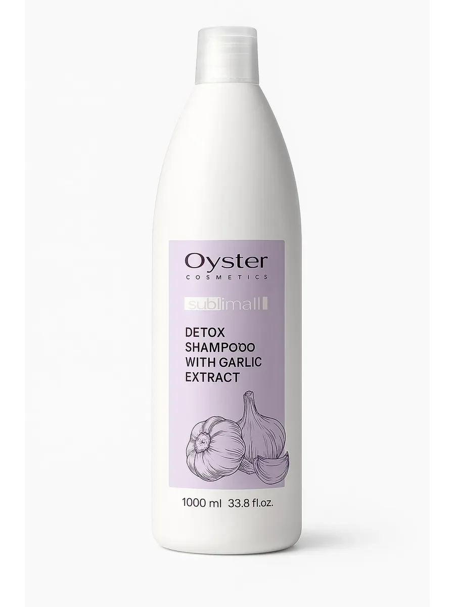 Шампунь Oyster Cosmetics Sublime Fruit Детокс с экстрактом Чеснока 1000 ml