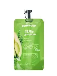 Гель для душа CAFE MIMI (Super Food) авокадо & розмарин 100 мл