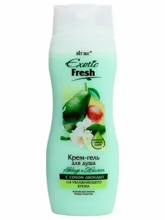 Гель для душа ВИТЕКС Fresh juise авокадо и жасмин 515 мл