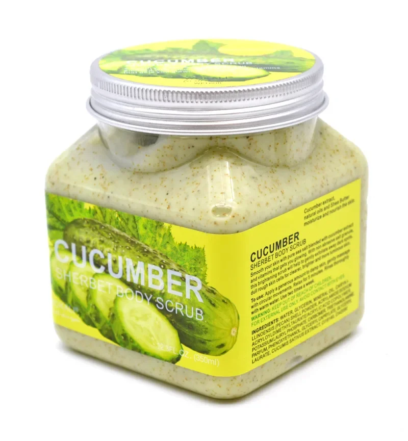 Скраб для тела WOKALI Cucumber 350 мл