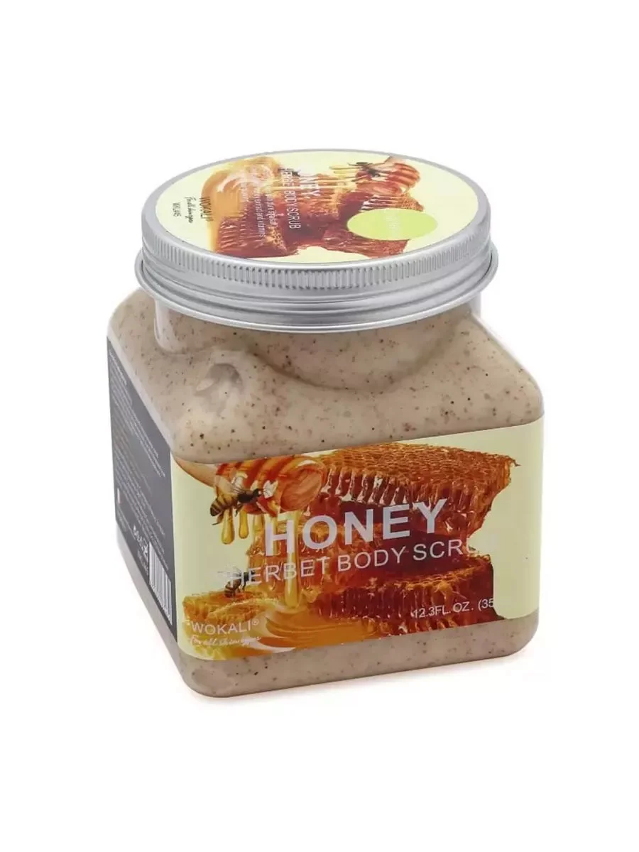 Скраб для тела WOKALI Honey 350 мл