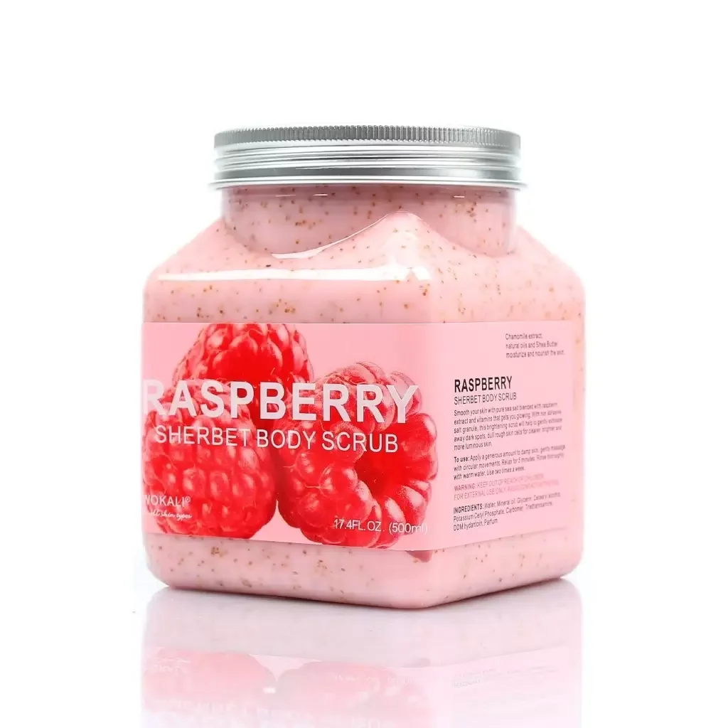 Скраб для тела WOKALI Raspberry 350 мл