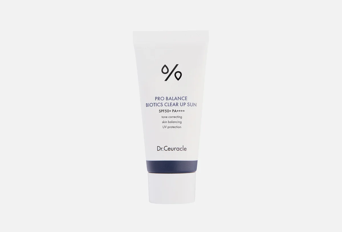 Крем СПФ Dr.Ceuracle PRO BALANCE BIOTICS CLEAR UP SUN 50 ml
