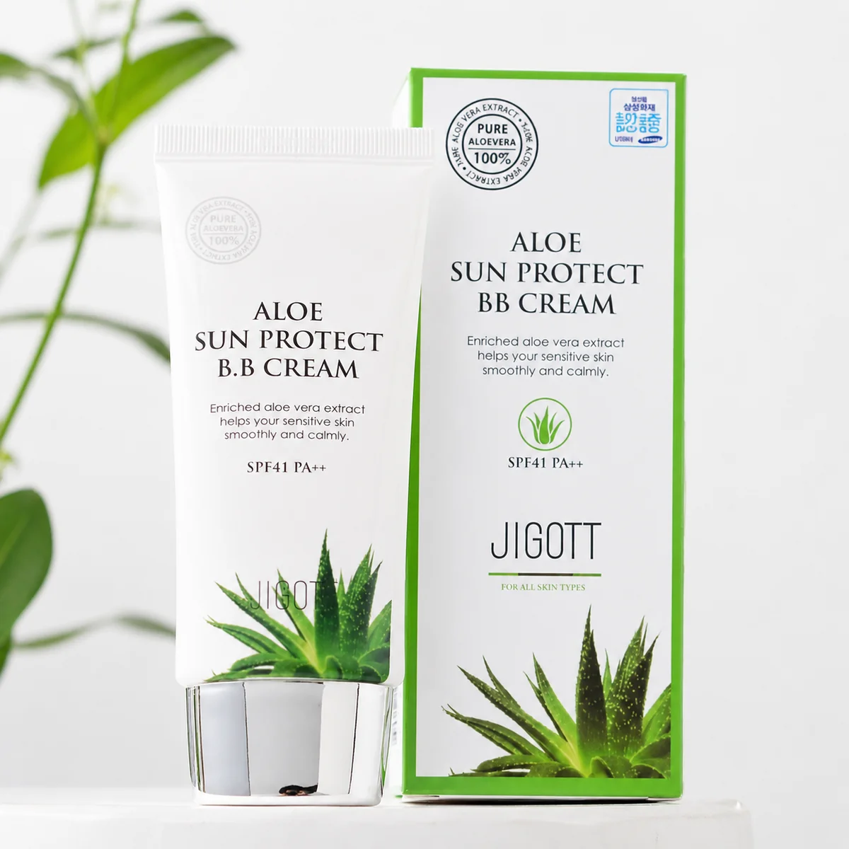Крем BB JIGOTT Aloe Sun Protect 50 ml