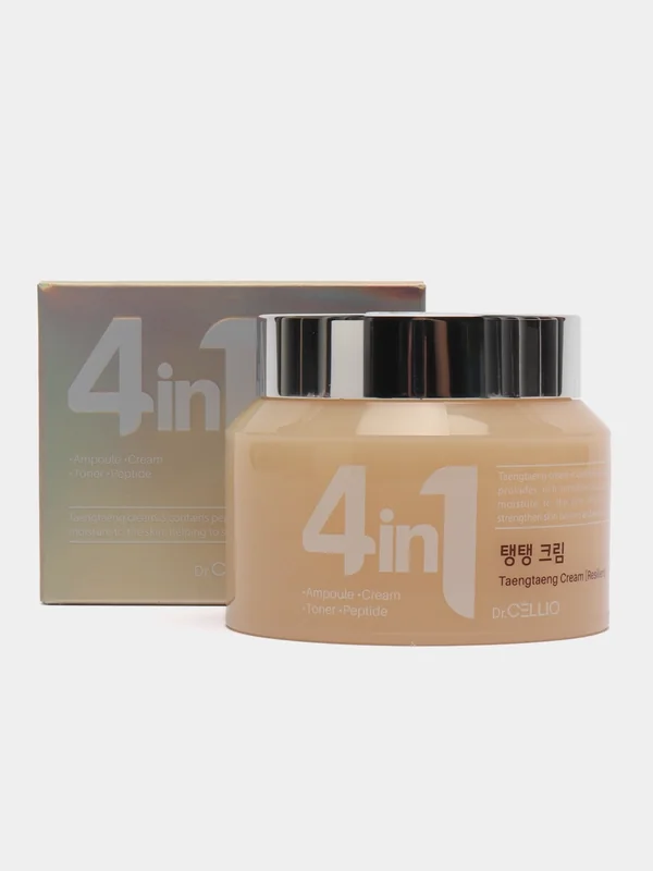 Крем DR.CELLIO 4 IN 1 Taengtaeng Cream Peptide 70ml