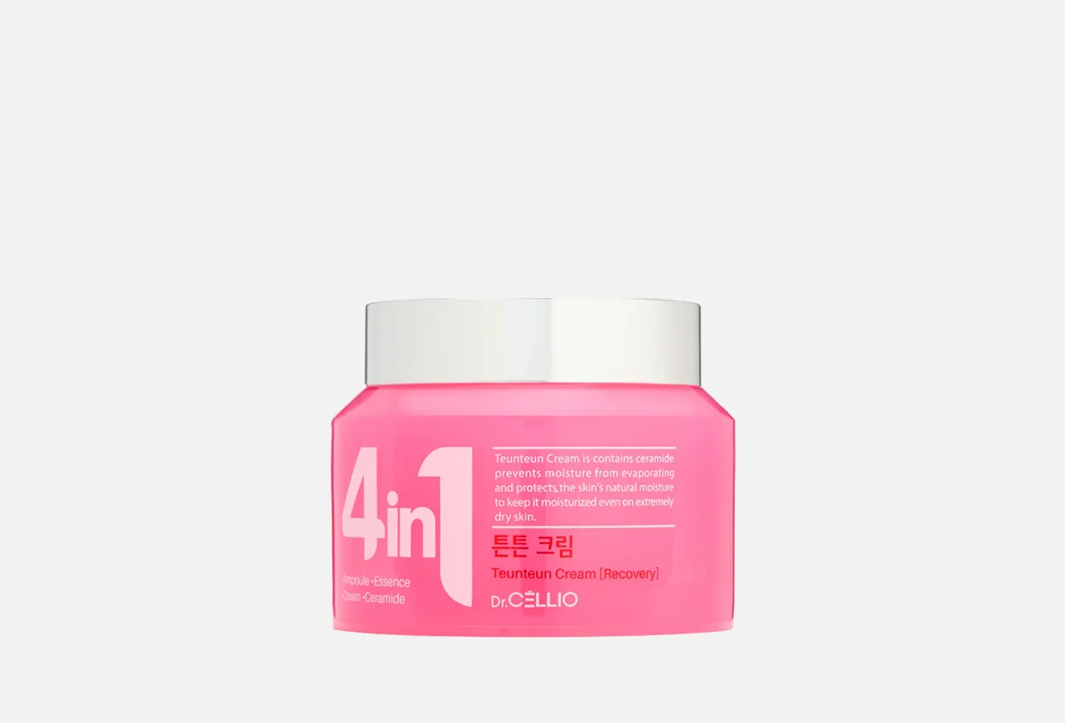 Крем DR.CELLIO 4 IN 1 Teunteun Cream Ceramide 70 ml