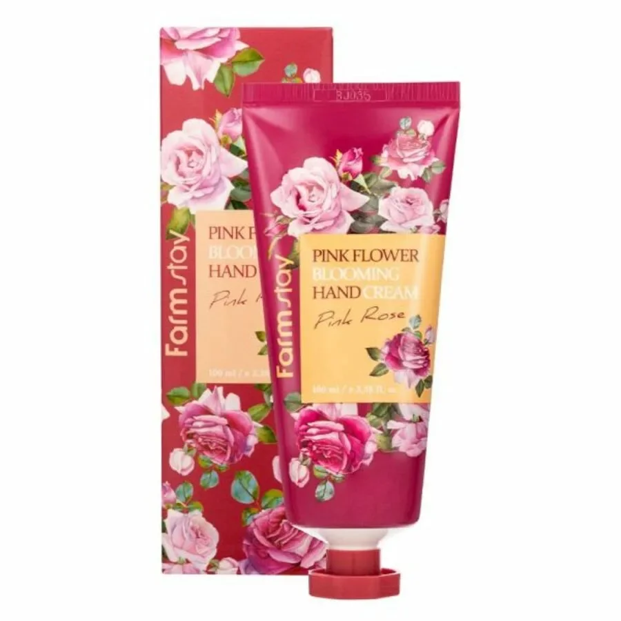 Крем для рук FARM STAY Pink Flower Blooming Pink Rose 100 ml