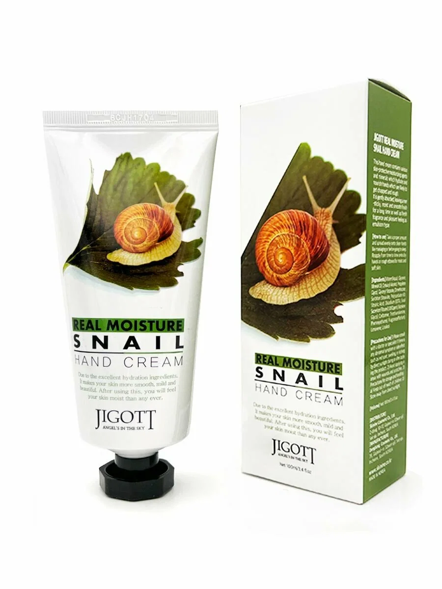 Крем для рук JIGOTT Real Moisture Snail 100 ml