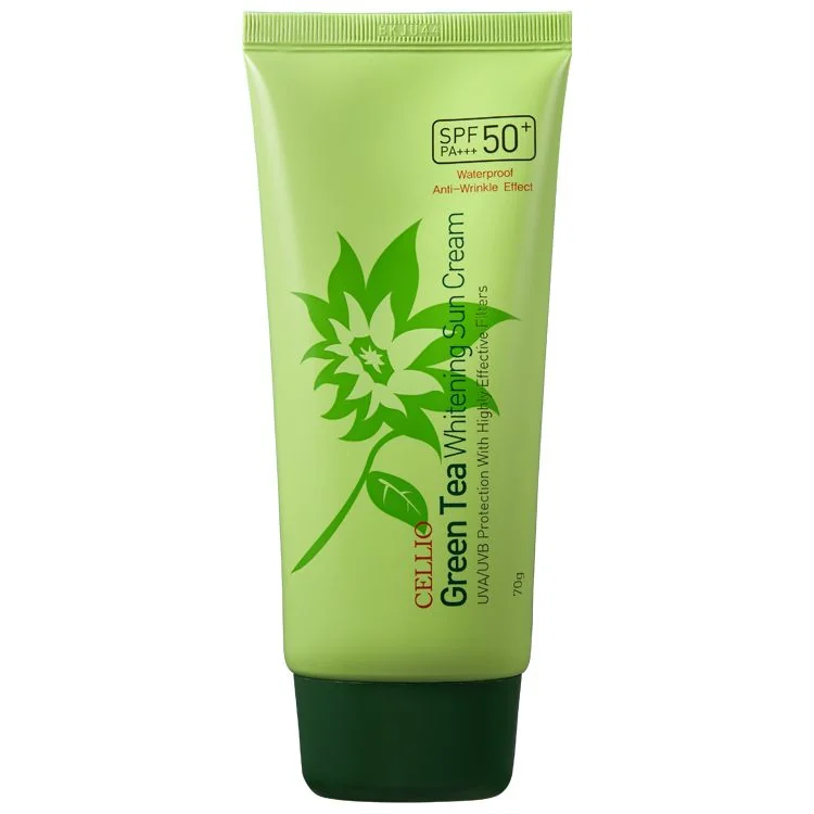 Крем СПФ CELLIO Green Tea Whitening 70 g