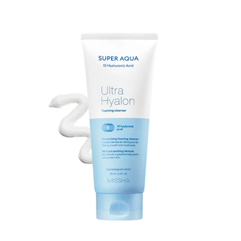 Пенка MISSHA Super Aqua Ultra Hyalron 200 ml