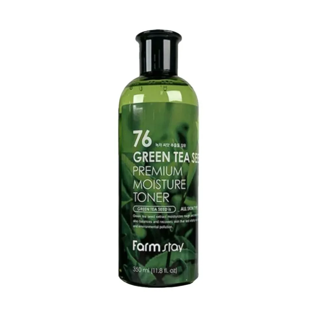 Тонер FARM STAY 76 GREEN TEA SEED PREMIUM MOISTURE TONER 350ml