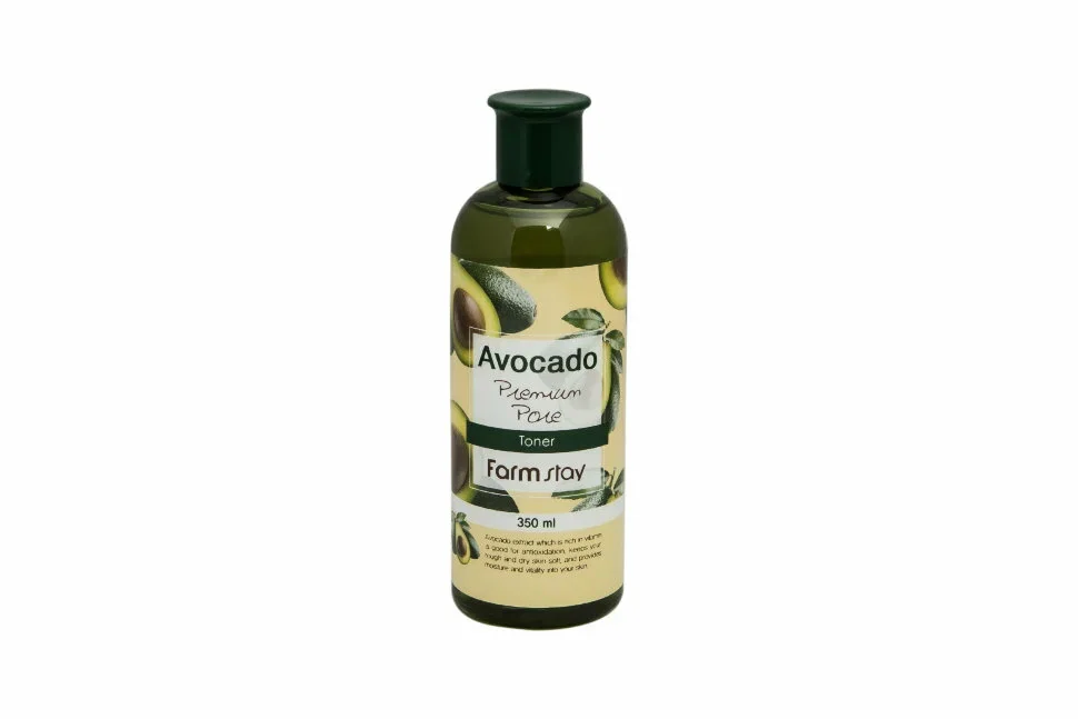 Тонер FARM STAY AVOCADO PREMIUM PORE TONER 350ML