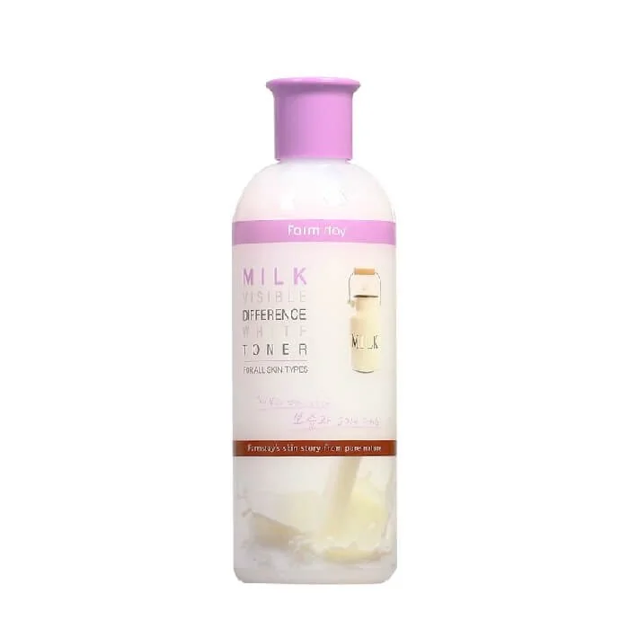 Тонер FARM STAY MILK VISIBLE DIFFERENCE WHITE TONER 350 ml