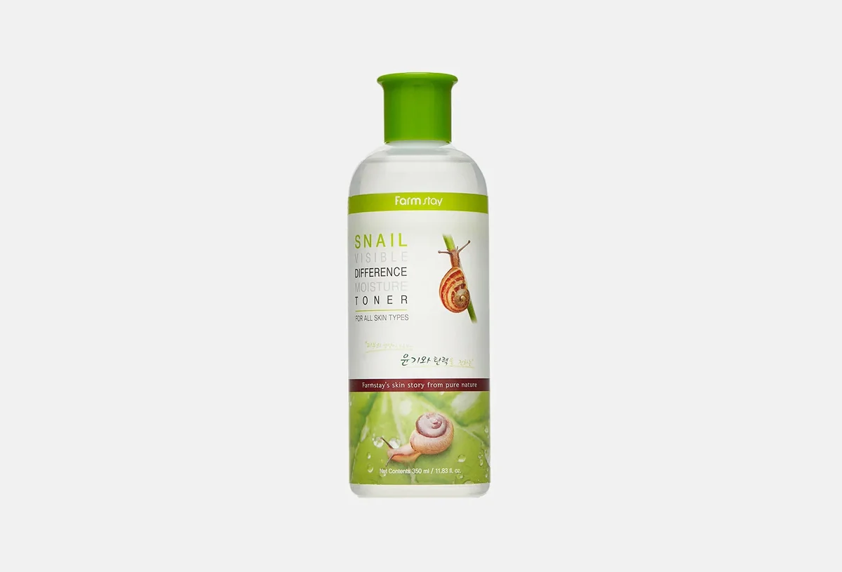 Тонер FARM STAY SNAIL Visible Difference Moisture Toner 350 ml
