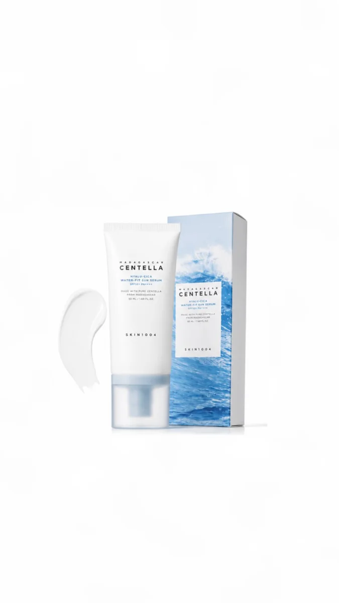 Крем СПФ SKIN1004 Madagascar Centella Hyalu-Cica Water-Fit Sun Serum SPF 50 ml