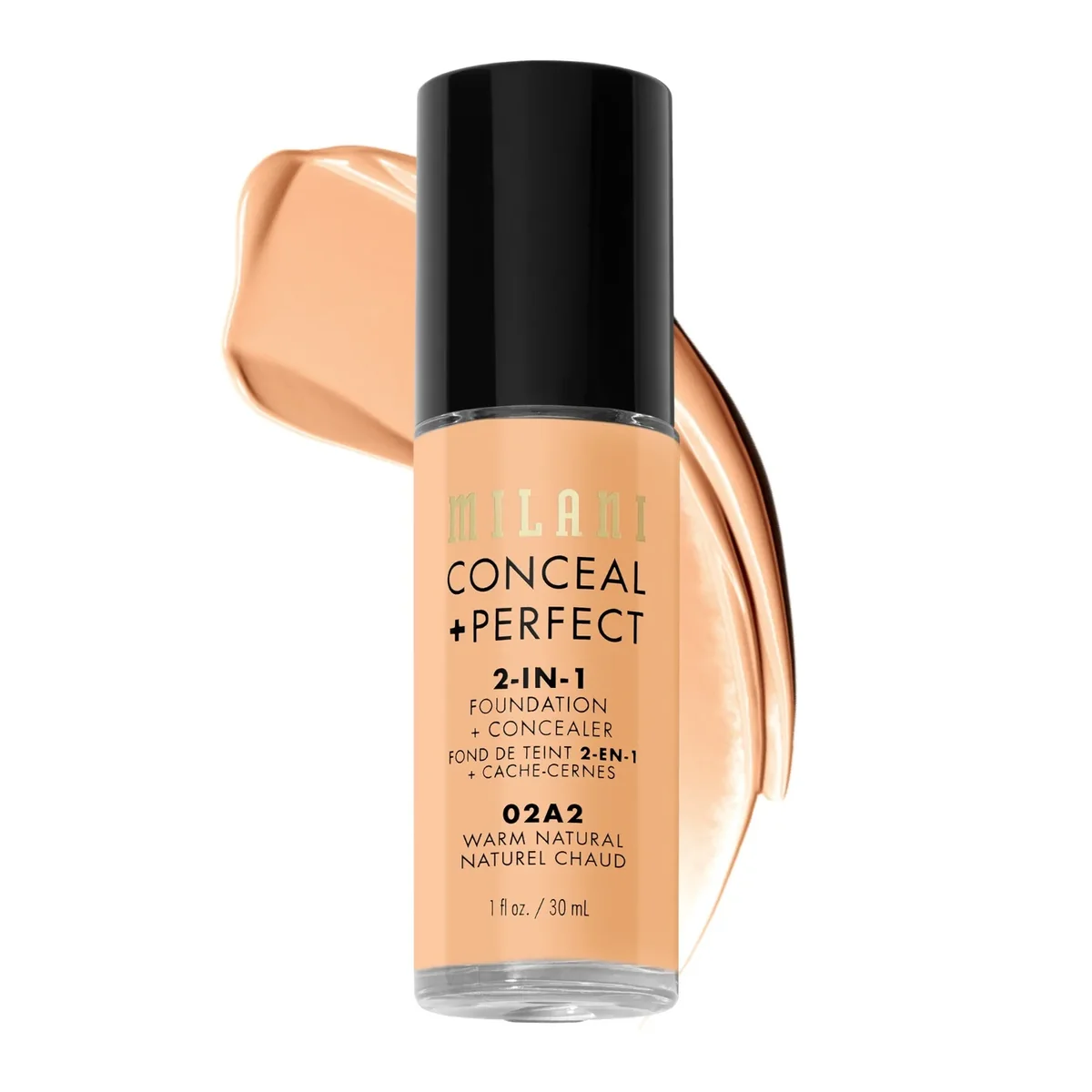 Тональный MILANI CONCEAL+PERFECT 00 30 ml