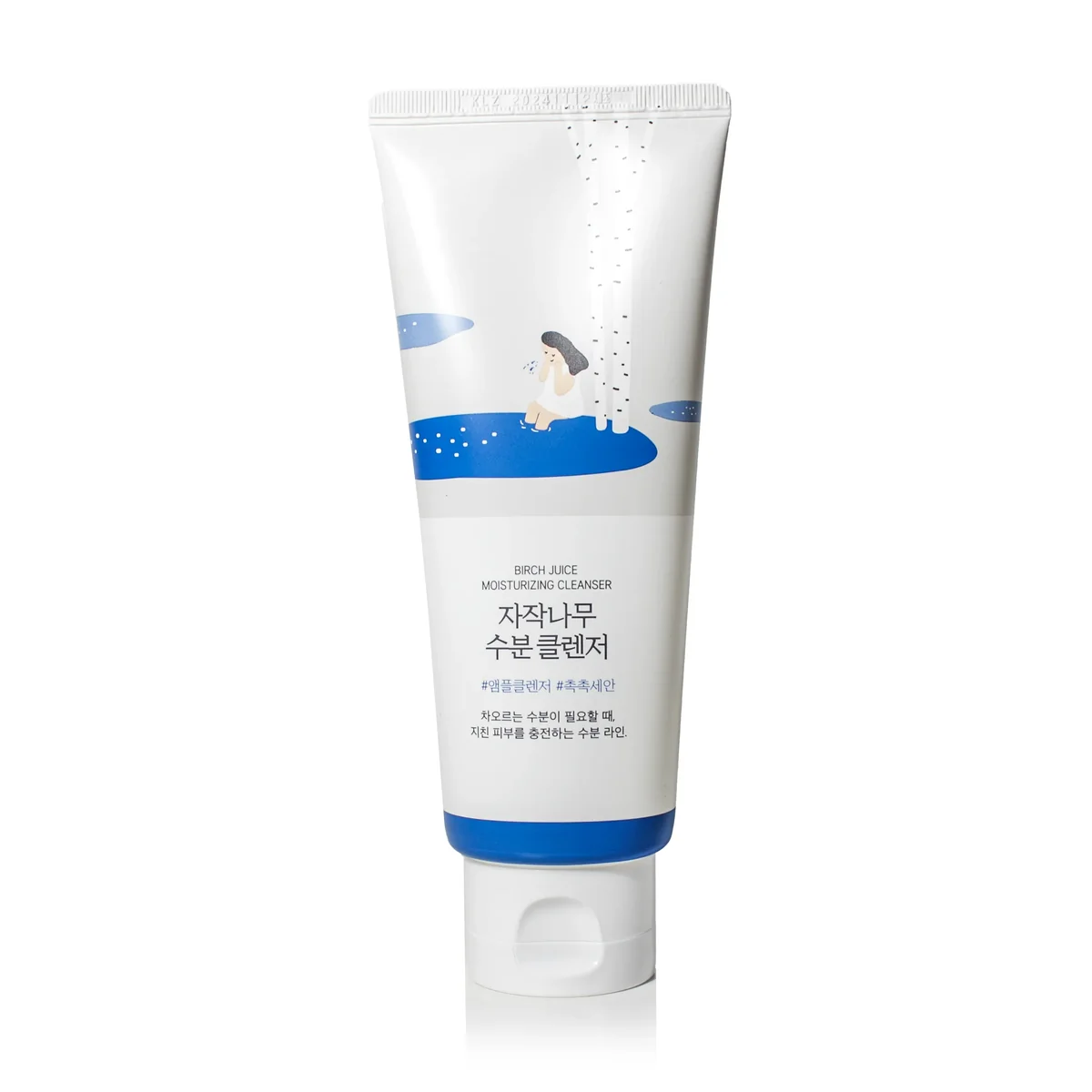 Пенка ROUND LAB BIRCH JUICE MOISTURIZING CLEANSER 150 ml