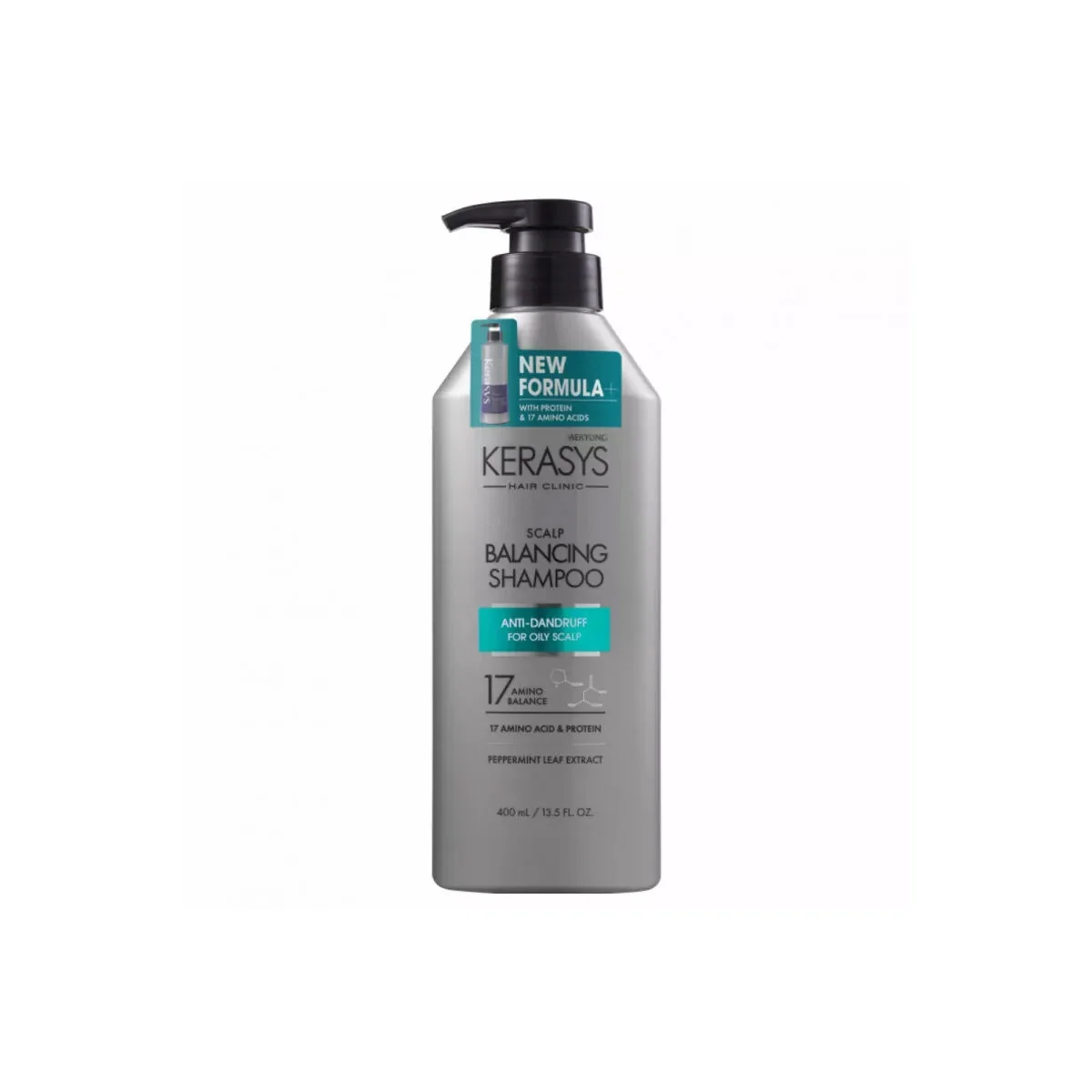 Шампунь Kerasys Hair Clinic Balancing shampoo Scalp care 400 ml