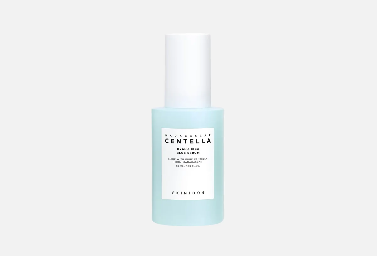 Сыворотка Madagascar Centella Hyalu-Cica Blue Serum SKIN1004 50 ml