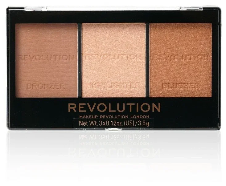 Палетка для скульптурирования Revolution C01 Ultra Sculpt Contour Kit
