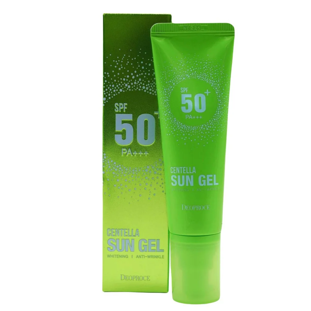 Крем СПФ 50 DEOPROCE Whitening Centella  SUN GEL  50 g