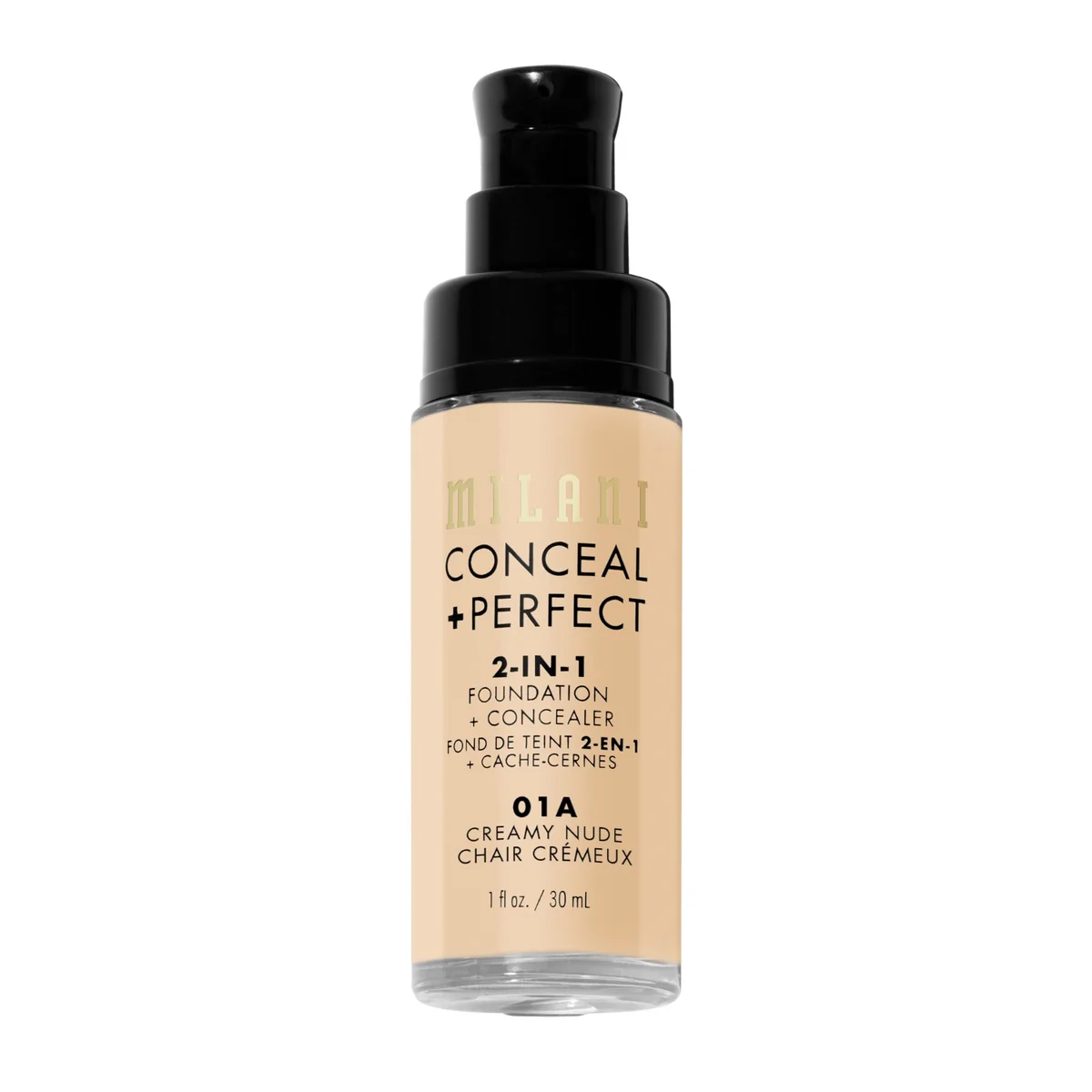 Тональный MILANI CONCEAL+PERFECT 01A1 30 ml