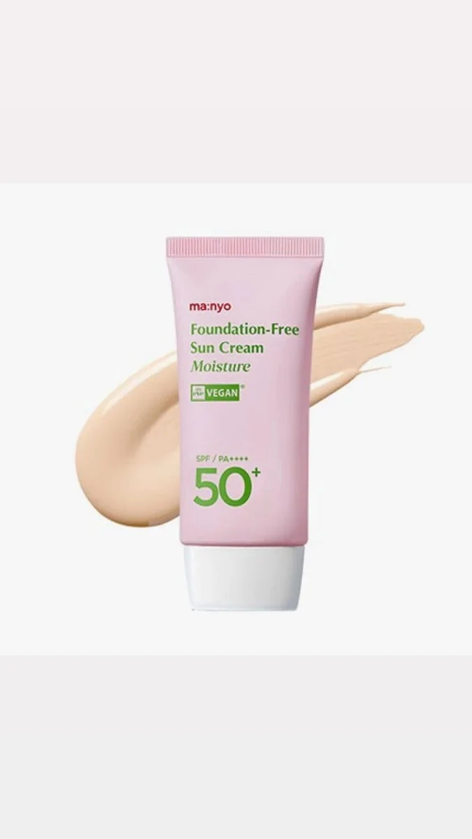 Крем СПФ MANYO Foundation-Free Sun Cream Moisture 50 ml