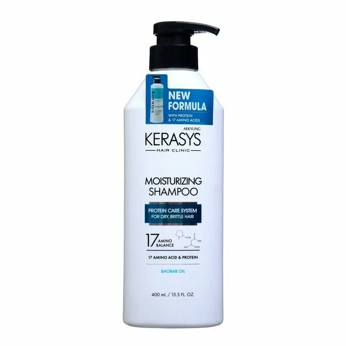 Шампунь Kerasys Hair Clinic Moisturizing Shampoo 400 ml