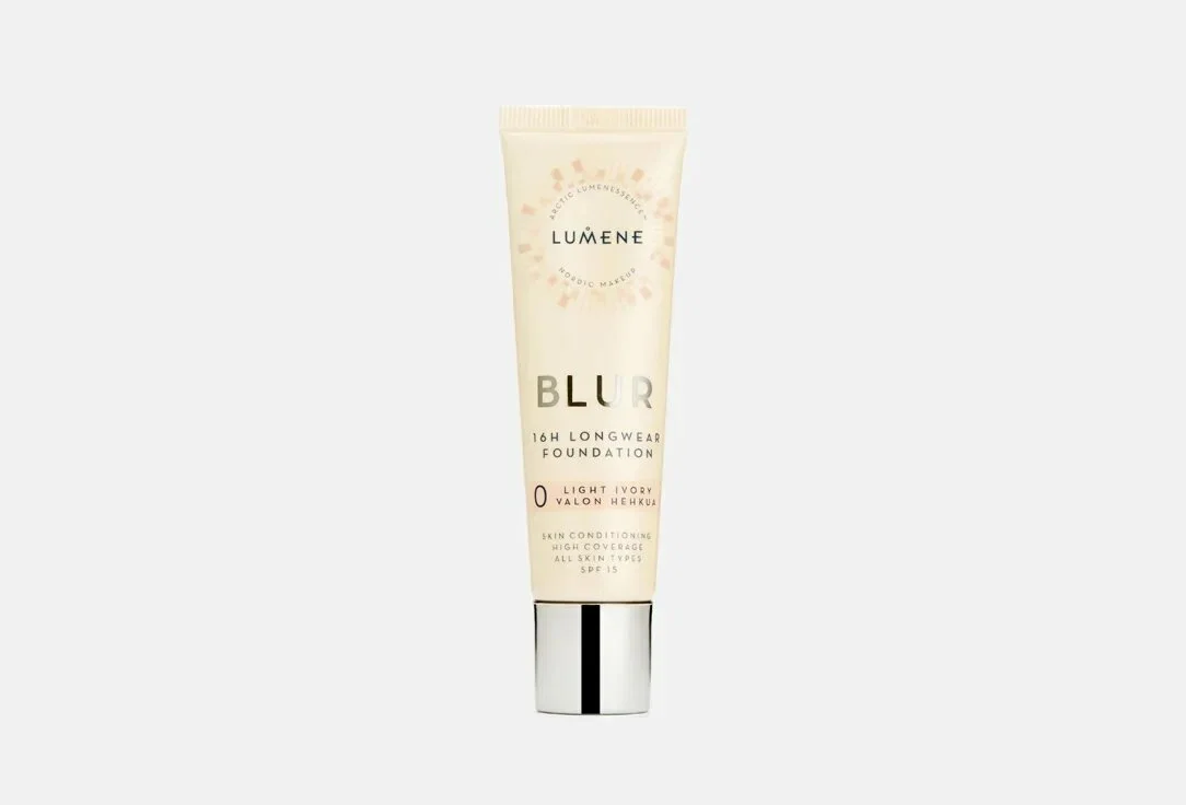 Тональный LUMENE BLUR 0 LIGHT IVORY 30 мл