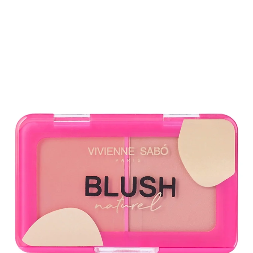 Палетка Румяна Vivienne Sabo BLUSH Naturel 02 тон