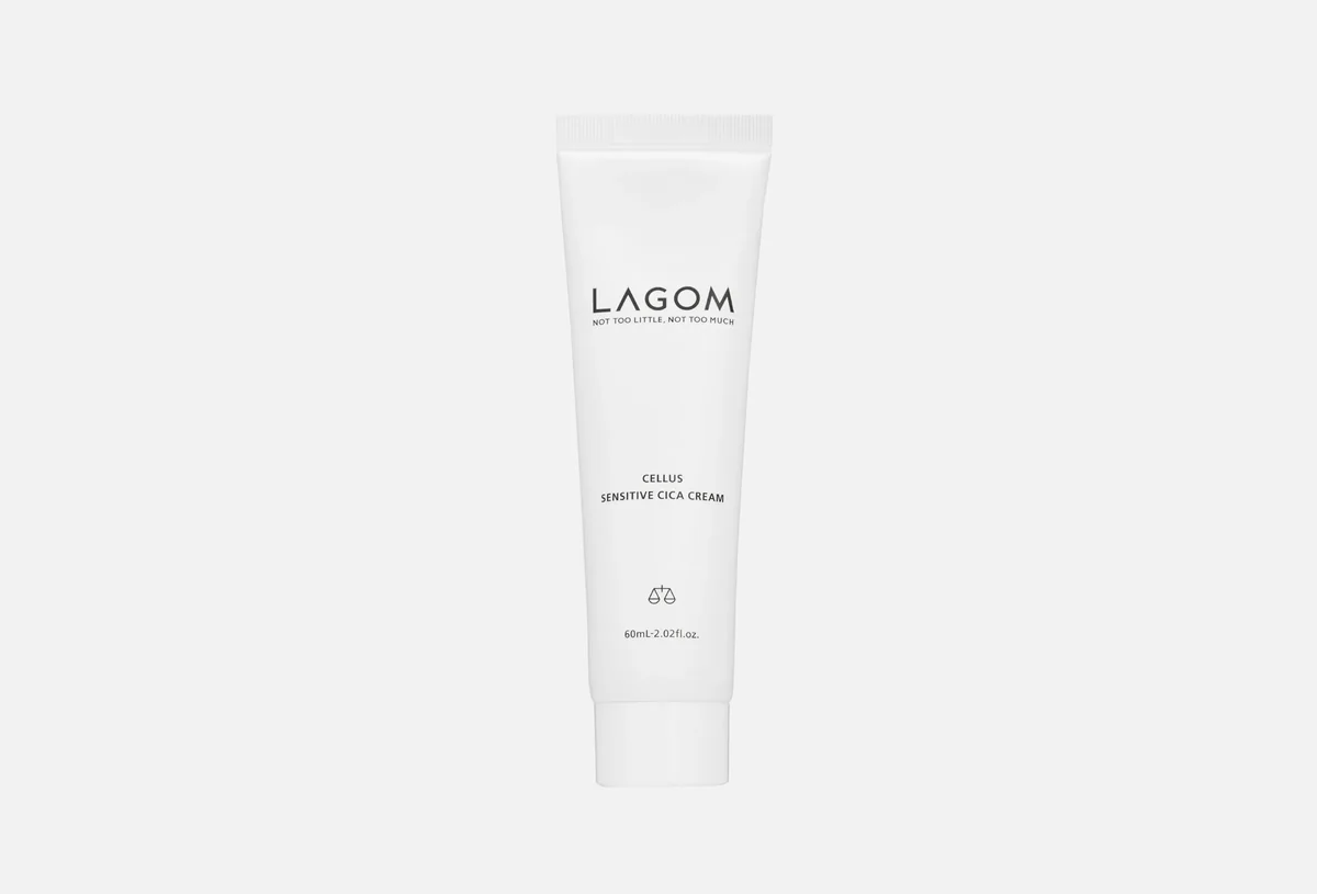 Крем для лица LAGOM Cellus Sensitive Cica Cream 60 ml