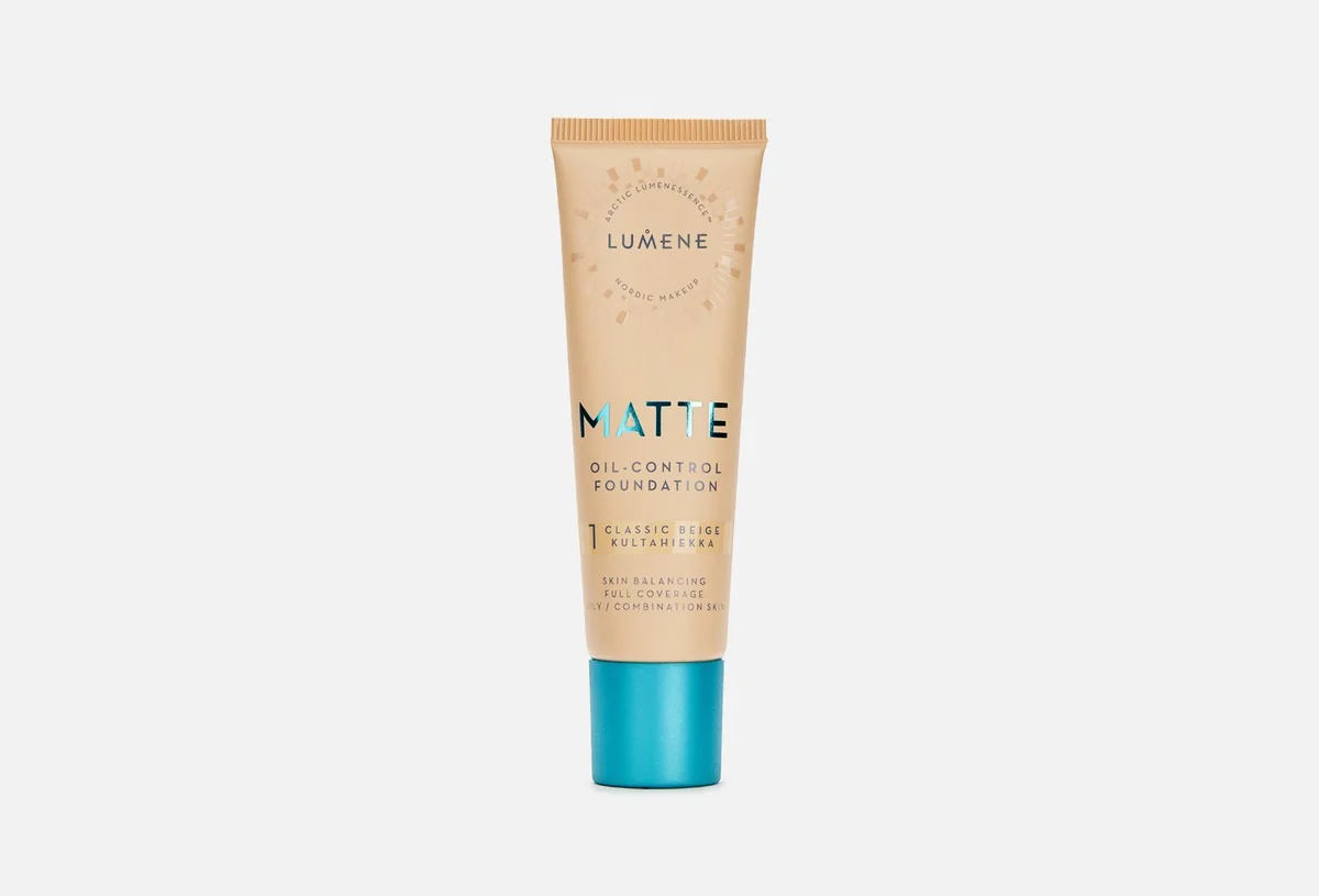 Тональный MATTE LUMENE 1 classic beige 30 ml