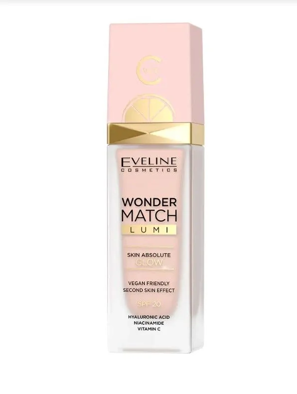 Тональный Eveline Wonder Match LUMI Light тон 05 30 ml