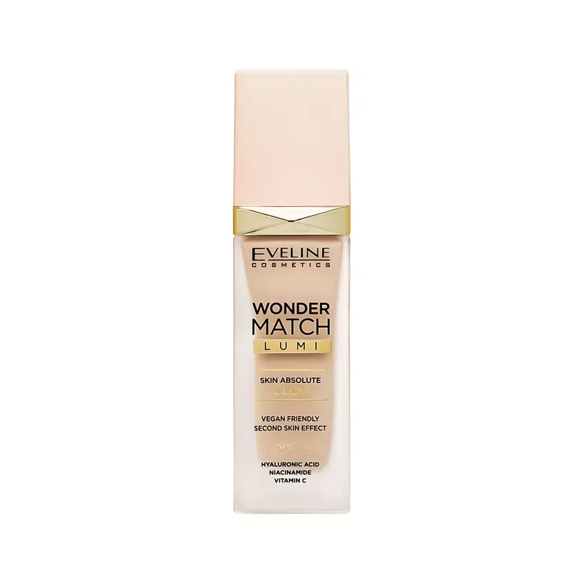 Тональный Eveline Wonder Match LUMI Vanilla тон 10 30 ml