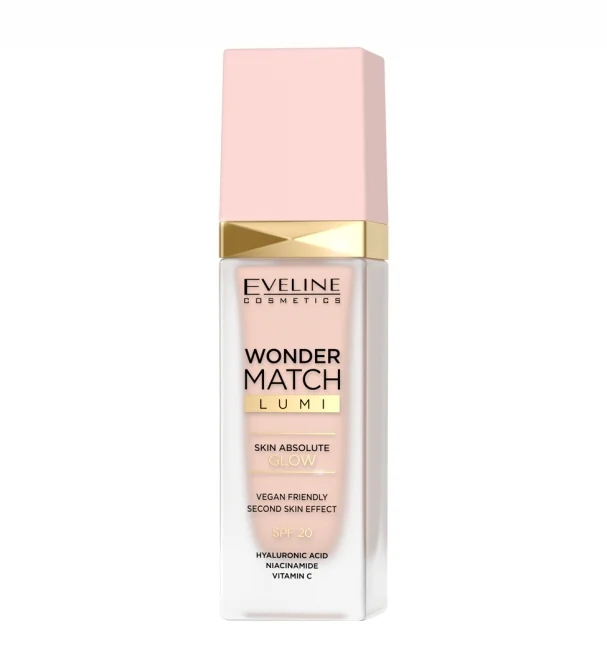Тональный Eveline Wonder Match LUMI Natural тон 15 30 ml