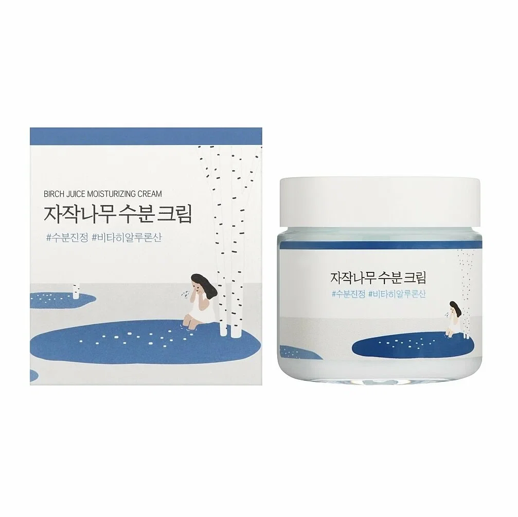 Крем для лица Round Lab Birch Juice Moisturizing cream 80 ml