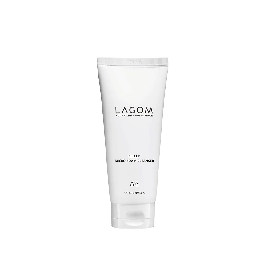 Пенка для умывания LAGOM Cellup Micro Foam Cleanser 120 ml
