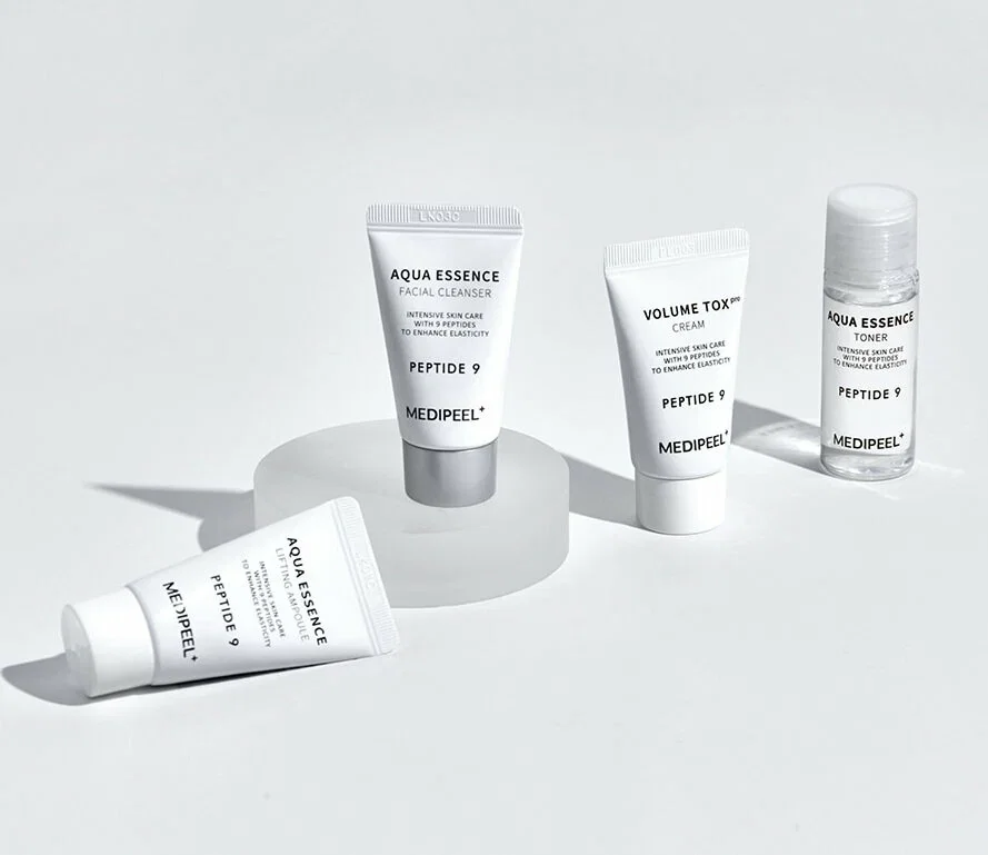 Мини набор MEDI-PEEL PEPTIDE 9 Aqua Essence Trial kit