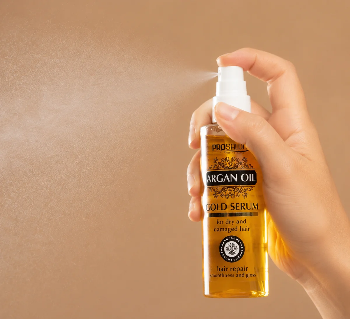 Масло-сыворотка для волос Prosalon Gold Serum Argan Oil 100 ml