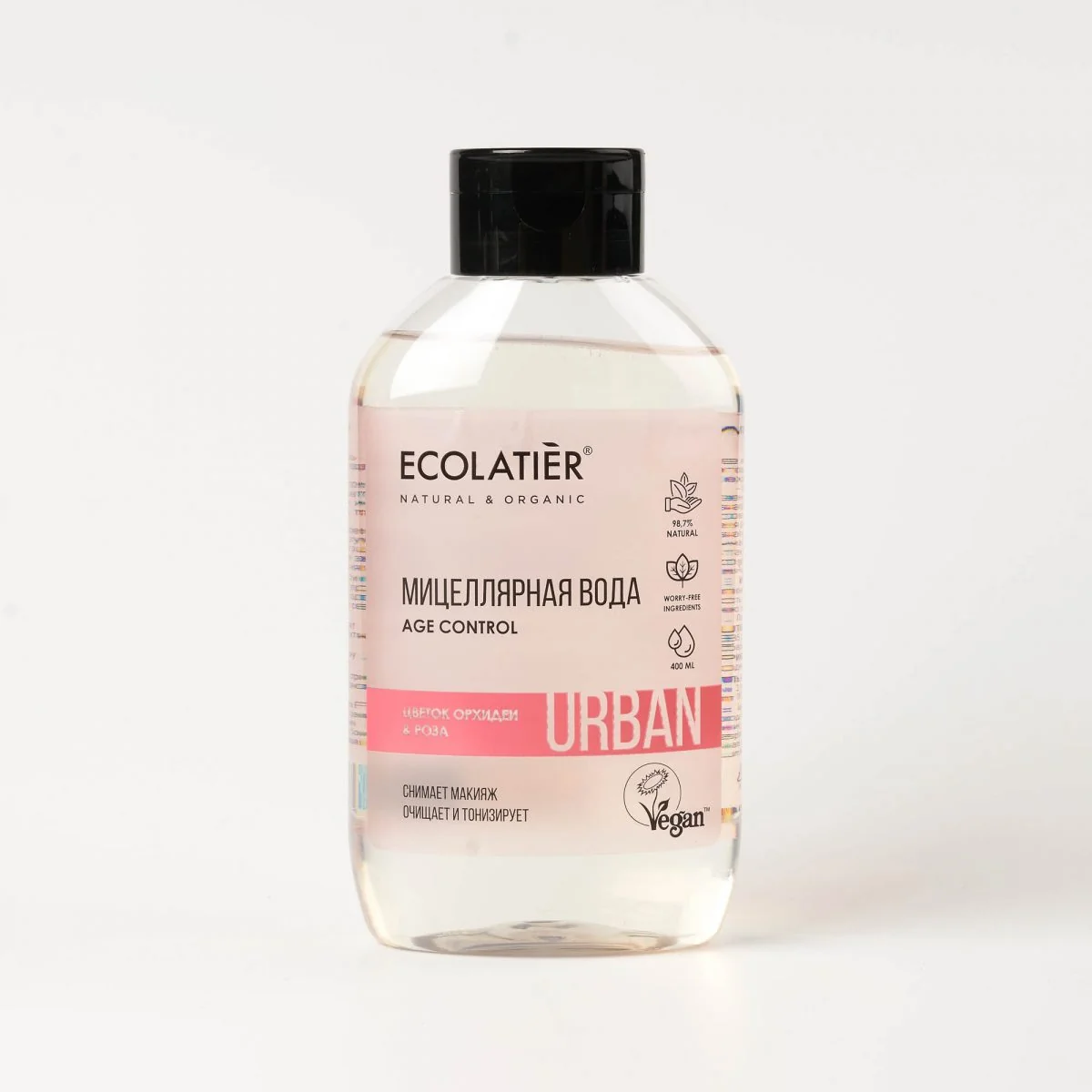 Миц. вода  Ecolatier Urban Цветок Орхидеи & Роза  400 ml
