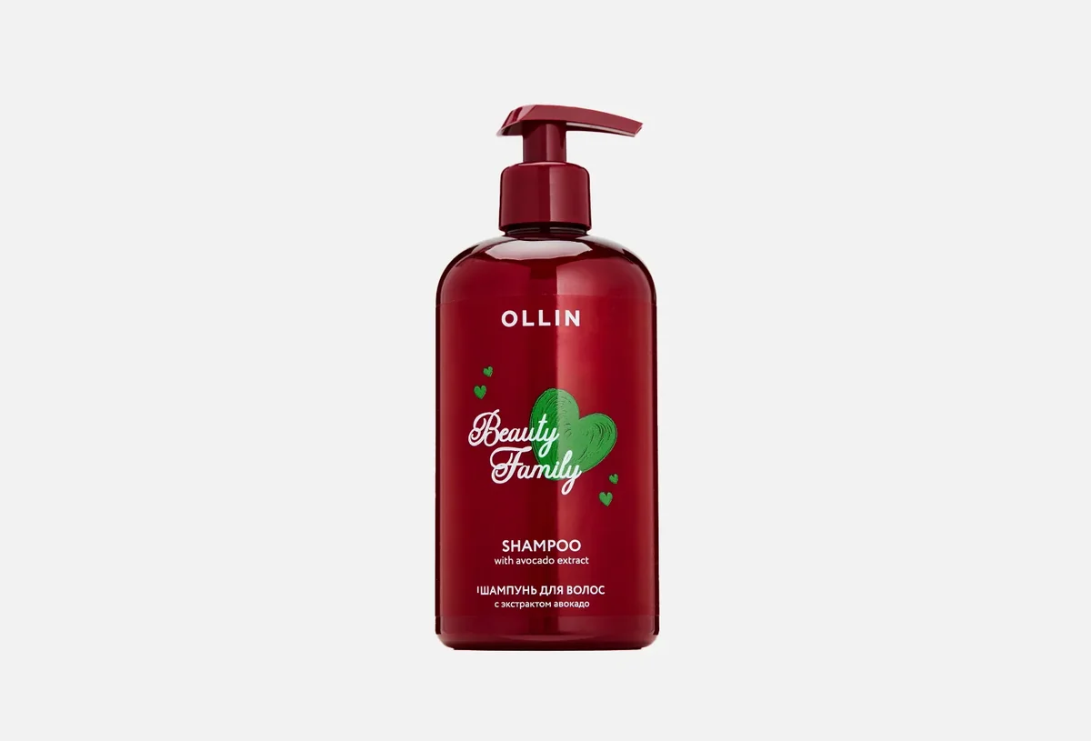 Шампунь для волос Ollin с экстрактом авокадо 500 ml