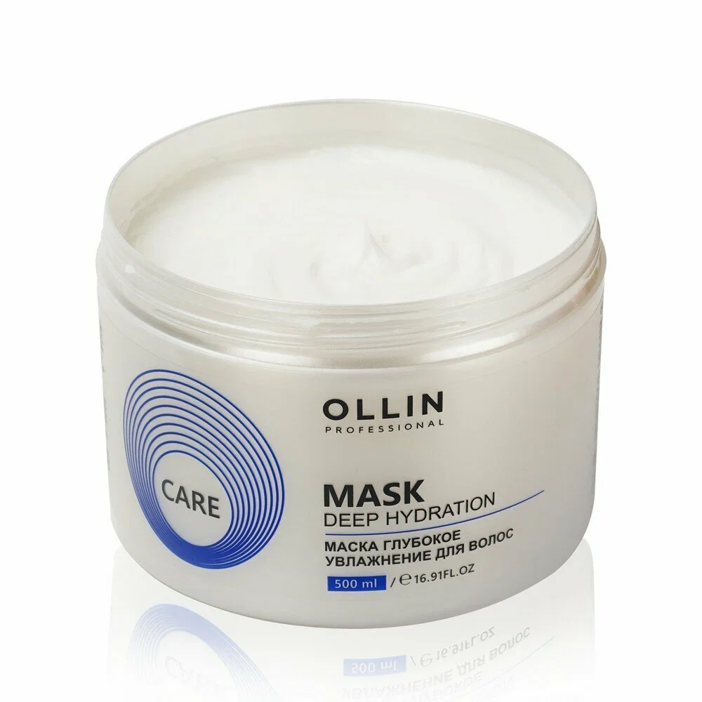 Маска для волос Ollin глубокое увлажнение 500 ml