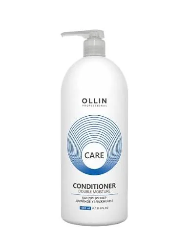Кондиционер для волос Ollin Care двойное увлажнение  1000 ml