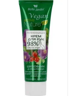 Крем для рук Bella Jardin шиповник Д-пантенол 85 ml