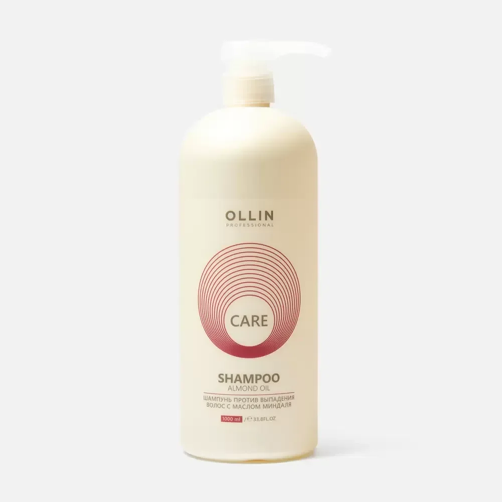 Шампунь для волос Ollin Care с маслом миндаля 1000 ml