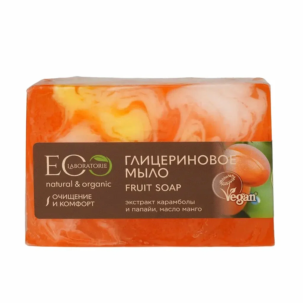 Глицериновое мыло Ecolaboratorie Fruit Soap 130 ml