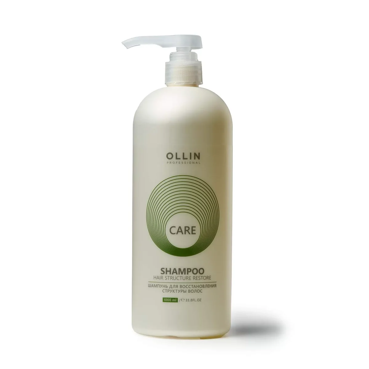 Шампунь для волос Ollin Care для восстановления структуры волос 1000 ml