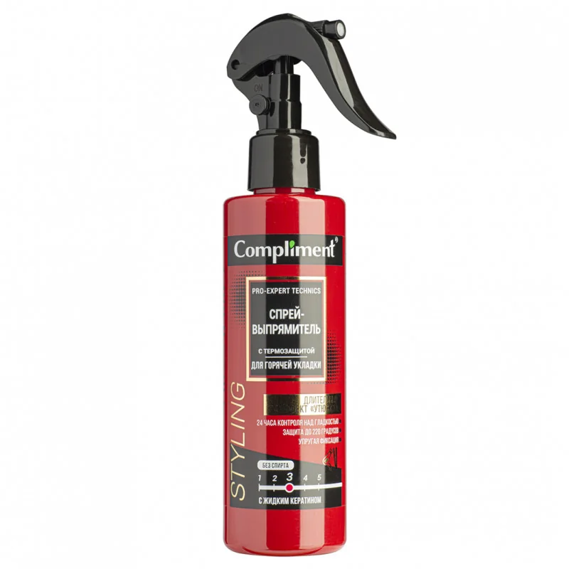 Спрей-выпрямитель для волос Compliment Pro-Expert Technics 200 ml